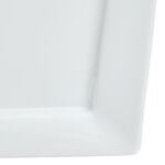 Abney & Croft White 10" Square Dinner Plate